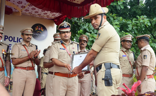 Service parade...